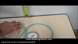 Pressure Exerted by a Column of Water