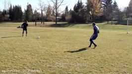 How to kick a soccer ball 7 different ways  How to pass curl curve chip ping a football