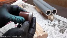 How to make a Double Barrel Shotgun from RUST DIY