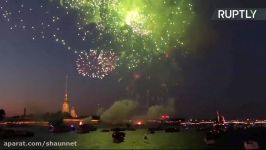 LIVE St. Petersburg marks Russia’s Navy Day with fireworks