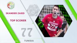 Skander Zaied TUN  Top scorer  IHFtv  Algeria 2017 Mens Junior WCh