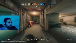 گیم پلی Rainbow Six Siege انلاین فارسی