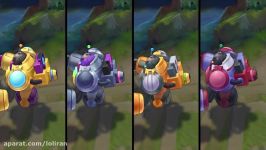 Battle Boss Blitzcrank Chroma Skins