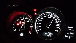 Mazda 6 2013 2.2Lit SkyActiv D 6AT acceleration 0 200km