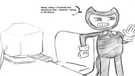 Bendy and The Ink Machine  Comic Dub Discovering Rule 34