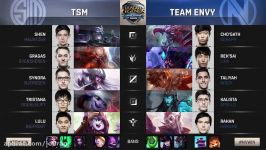 TSM vs NV  NA LCS Week 8 Day 3 Match Highlights Summer 2017