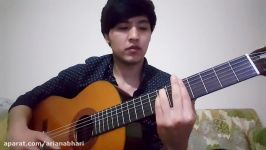 afghan guitar  آموزشی گیتار آهنگ واوا لیلی