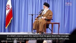 سازش آمریکا مشکلات ما را حل می کند؟؟امام خامنه ای