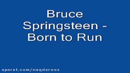 Bruce Springsteen  Born to run