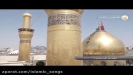 شستشوی گنبد حرم امام حسین علیه السلام در کربلا