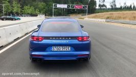 2018 Porsche Panamera Turbo S E Hybrid launch control