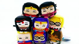 Wonder Woman Kawaii Cubes with DC Superhero Girls Harley Quinn Supergirl Batgirl Katana Bumblebee