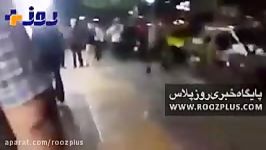 لحظه گروگان گیری در خیابان امام رضاع مشهد