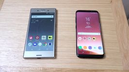 Sony Xperia XZ Premium vs Samsung Galaxy S8  Speed Test