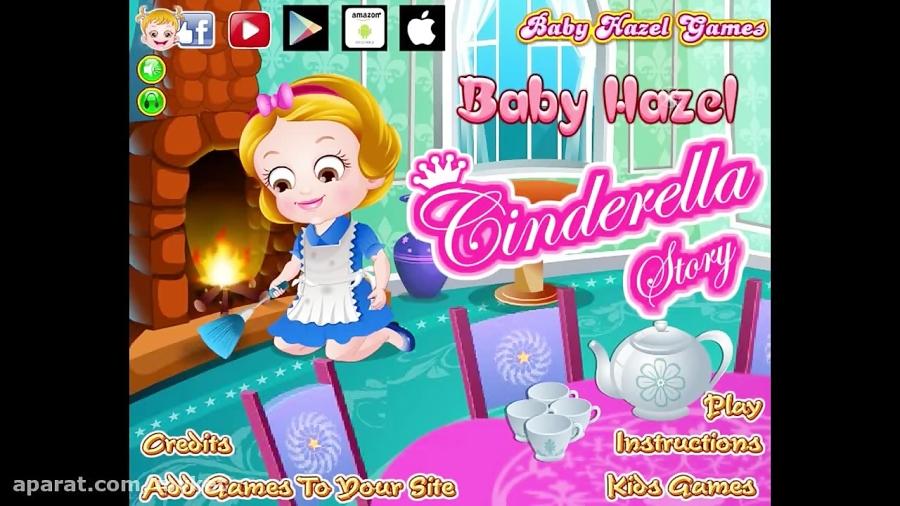 Baby Hazel Cinderella Story Gameplay  Fairy Tale Games For Kids To Play