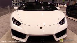 2017 Lamborghini Huracan Spyder  Exterior and Interior Walkaround  2017 Chicago Auto Show