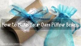 How to Make a Pillow Box Tutorial  DIY Gift Boxes  handmade packaging great for gifts and jewelry