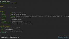 دوره آموزش Laracast How to Build Command Line Apps