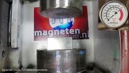 Hydraulic Press  Large Neodymium Magnet 606030