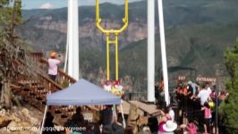 Giant Canyon Swing at Glenwood Caverns