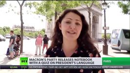 Parlez vous Macron Test with ‘Summer Notebook’ of his obscure words