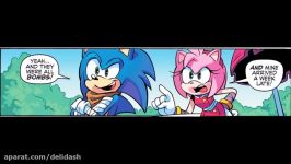 Sonic Boom Comic Issue 4 Sticks and Stones