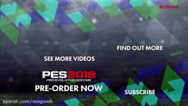 تریلر تور جهانی بازی PES 2018 تیم آرژانتین