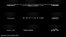 Modern Intro Titles Pack  After Efects Project Files  Videohive template