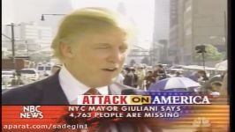 Donald Trump interview 2 days after 911 at ground zero