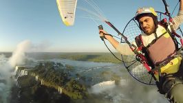 Stunning 360° Paramotor Flight Above Iguazu Falls w Rafael Goberna