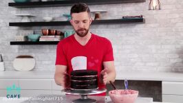 man about Ombré Fondant Ruffle Cake  Man About Cake with Joshua John Russell