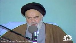 تنفیذ ریاست جمهوری آیت الله خامنه ای در محضر امام خمینی