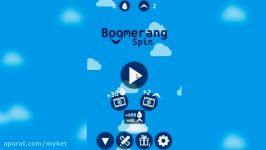 Boomerang Spin Demonstration