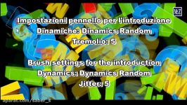 Speed Tutorial Gimp  Pennelli testo 3d  3d text brushes