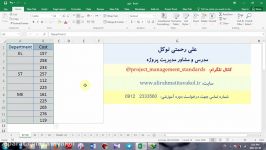 آموزش اکسل ترفندی جالب برای پرکردن سلول های خالی