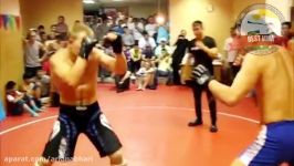 MMA Kickboxer Vs Wrestling Real MMA Fight