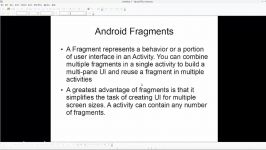 Android Tutorial for Beginners 22 # Fragments in Android  Part 1