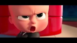 سکانسی انیمیشن the boss baby گویندگی بیژن باقری در نقش بچه سالار