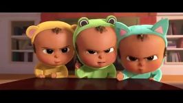 سکانسی دوبله انیمیشن the boss baby گویندگی بیژن باقری در نقش بچه رئیس