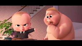 سکانسی دوبله انیمیشن the boss baby گویندگی بیژن باقری در نقش بچه رئیس