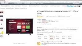 TCL Roku TV 32S3800 Smart LED TV