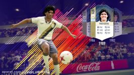 تریلر معرفی آلتیمیت تیم بازیکنان افسانه ای در FIFA 18