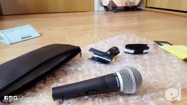 تست میکروفن شور Shure SM58