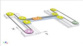 Controlling two linear motions of an object 1