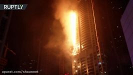 Dubai Torch Tower Fire Massive blaze rips through apartment building