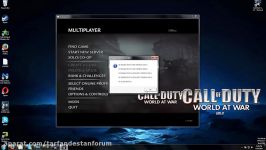 نحوه حل مشکل مولتی پلیر Call of Duty World at War