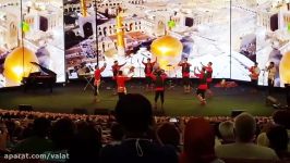 رقص کرمانجی گروه چیکسای در برج میلاد تهران