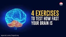 4 تمرین ساده برای افزایش سرعت مغز ، برای جلوگیری آلزایمر حتما این تمرینانت را انجام دهید.