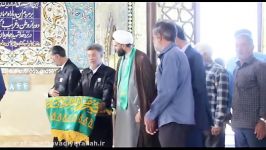 حضور خادمان امام رضاع در گلزار شهدای جوادیه الهیه