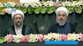 لحظه ادای سوگند دوازدهمین رئیس جمهوری اسلامی ایران